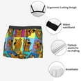 thumbnail image 4 of Lsque Scooby-Doo Pattern Men’s Total Support Pouch Boxer Briefs, X-Temp Cooling, Moisture-Wicking Underwear, Regular, Long-leg and Trunk-Small, 4 of 7