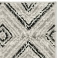 thumbnail image 4 of SAFAVIEH Skyler Cuthbert Geometric Area Rug, Grey/Black, 2' x 4', 4 of 6
