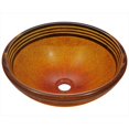 thumbnail image 1 of Polaris 615 Hand Painted Glass Vessel Sink, 1 of 1
