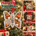 thumbnail image 6 of Christmas Cash Gift Butterfly Ornament Money Holder for Tree Decorations,Butterfly-Shaped Displays Rolled Cash,Festive Hanging Keepsake for Trees, Giving and Seasonal Holiday Decor,Z-E, 6 of 9