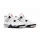 thumbnail image 2 of Ni - ke Ni - ke Air Jordan 4 Retro Shoes White Cement Fire Red FV5029-100 Men's Size 11.5, 2 of 5