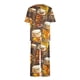 thumbnail image 3 of Conjunto de Verano para las Mujeres Impreso Cuello Redondo sin Mangas Y Pantalones, Casual de Dos Piezas para las Mujeres, 3 of 4