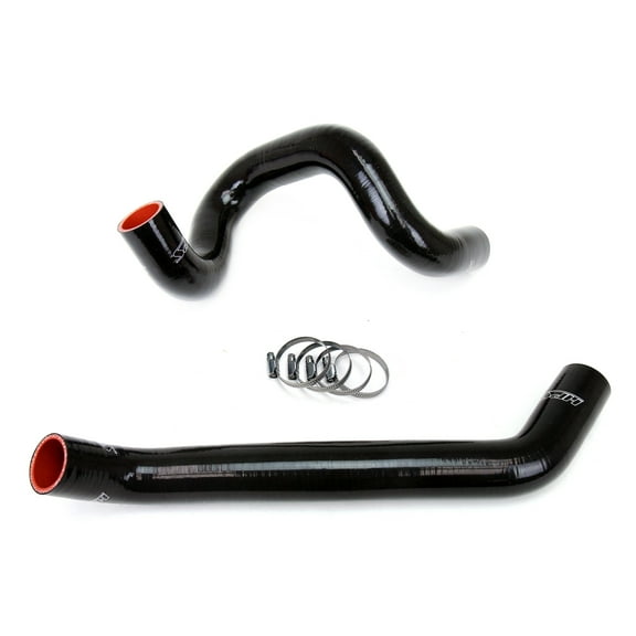 HPS Black Reinforced Silicone Radiator Hose Kit Coolant for Jeep 07-11 Wrangler JK 3.8L V6 Fits select: 2011 JEEP WRANGLER UNLIMITED SAHARA, 2008 JEEP WRANGLER UNLIMITED X