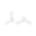 thumbnail image 4 of Uxcell 1/4" 90 Degree Elbow Hose Barb, 4Pack Aquarium Air Valve Connector Tubing for Fish Tank Pond Air Line, 4 of 6