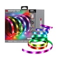 thumbnail image 1 of Tira de luces LED Monster Smart RGB+IC de 100 pies con aplicación y voz, 1 of 9