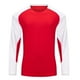 thumbnail image 1 of Blusa y camisa de manga larga con cuello alto para hombre, informal, a la moda, para correr, fitness, elástica, de manga larga, con cuello redondo, para ejercicio, abrigo de poliéster para hombre, 1 of 8