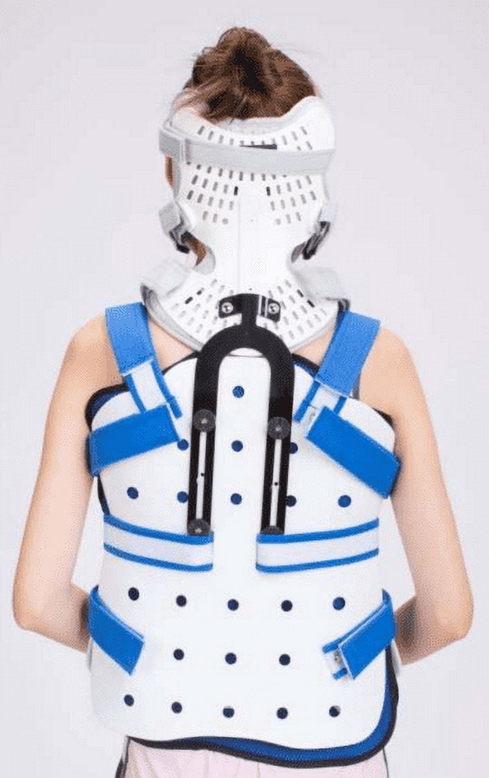 Posture Corrector, Neck Spine Orthosis Brace, Lumbar Spine Orthosis Head and Neck Orthosis, Adjustable Cervical Thoracic Orthosis Lumbar Support Back Posture