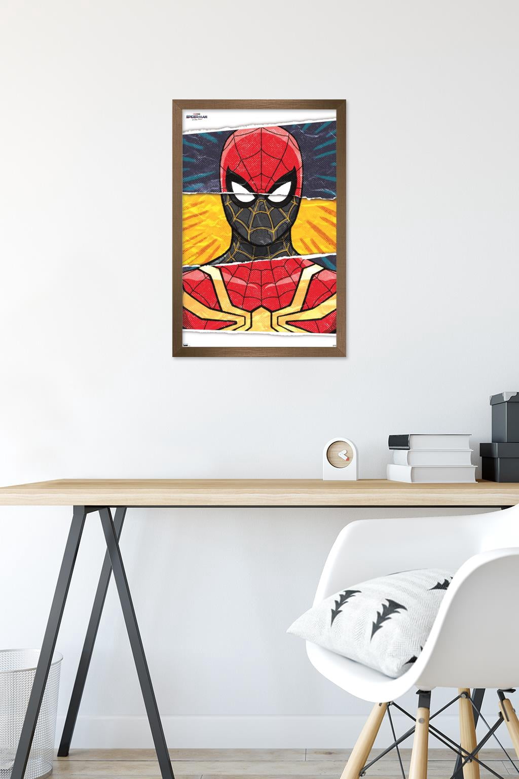 Marvel Spider-Man: No Way Home - Costume Trio 16.5" x 24.25" Framed Poster, by Trends International