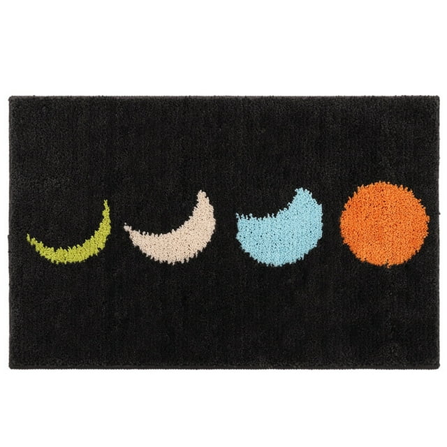Bath Mats For Bathroom Floor 40 cm x 60 cm Microfiber Absorbent Non-Slip Shower Mat With Thermoplastic Rubber Backing
