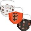 Adult Fanatics Branded San Francisco Giants All Over Logo Face Covering 3-Pack