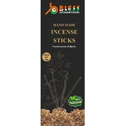 Bless-Frankincense-and-Myrrh 100%-Natural-Handmade-Hand-Dipped-Incense-Sticks Organic-Chemicals-Free for-Relaxation-Positivity-Yoga-Meditation The-Best-Woods-Scent (200 Sticks (300GM)) Classic Black