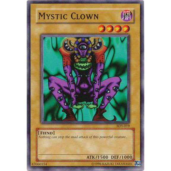YuGiOh Starter Deck: Yugi Common Mystic Clown SDY-019