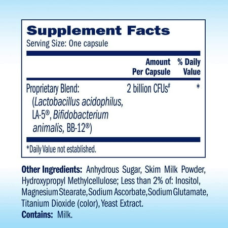 TruBiotics Daily Probiotic Supplement Capsules 30 ea