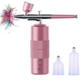 thumbnail image 2 of Cordless Airbrush Kit with Compressor , Portable Handheld Airbrush Set for Painting Cake Decor Nail Art, 2 of 6
