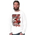 thumbnail image 5 of Athlete Popeye Step Up Your Game Men's Long Sleeve Tee T Shirt Brisco Brands S, 5 of 6