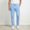 Blue, variant on Mens Pants Casual Wide Leg Outdoor Trousers Regular Fit Workout Comfort Waist Pants Summer Cool Clothing Blue Size L