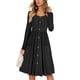thumbnail image 2 of Vestido de Manga larga NikouMX para mujer con botones redondos, 2 of 6