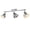 Chrome, variant on Golden Lighting Duncan Semi-Flush - Track Light in Chrome Pewter Shades