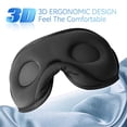 thumbnail image 4 of Auriculares para Dormir, Antifaz para Dormir 3D, LIGHTIMETUNNEL Auriculares para Dormir Lavables con Altavoces estéreo Ultrafinos Micrófono Manos Libres para Insomnio Viajes Rosa, 4 of 5