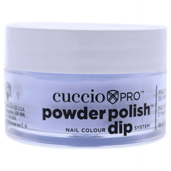 Pro Powder Polish Nail Colour Dip System - Peppermint Pastel Blue by Cuccio for Women - 0.5 oz Nail Powder