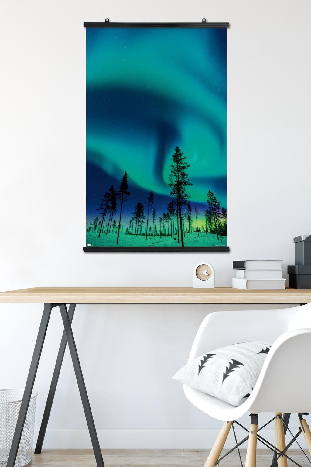 Aurora Borealis Wall Poster, 22.375" x 34"