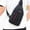 Black, variant on Cross Body Bag Sling Backpack Small Crossbody Bags for Women Men Trendy - Black