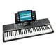 thumbnail image 1 of Teclado RockJam compacto de 61 teclas con atril para partituras, fuente de alimentación, pegatinas de notas de piano y lecciones de piano simples, 1 of 5