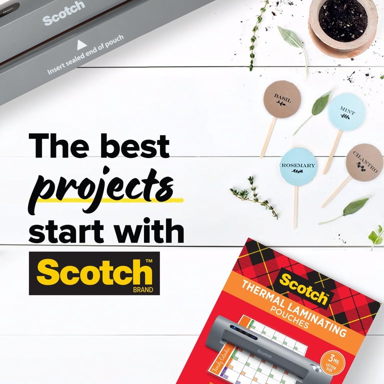 Scotch, Thermal Laminator, TL902VP, 9 in. wide, White - Walmart.com