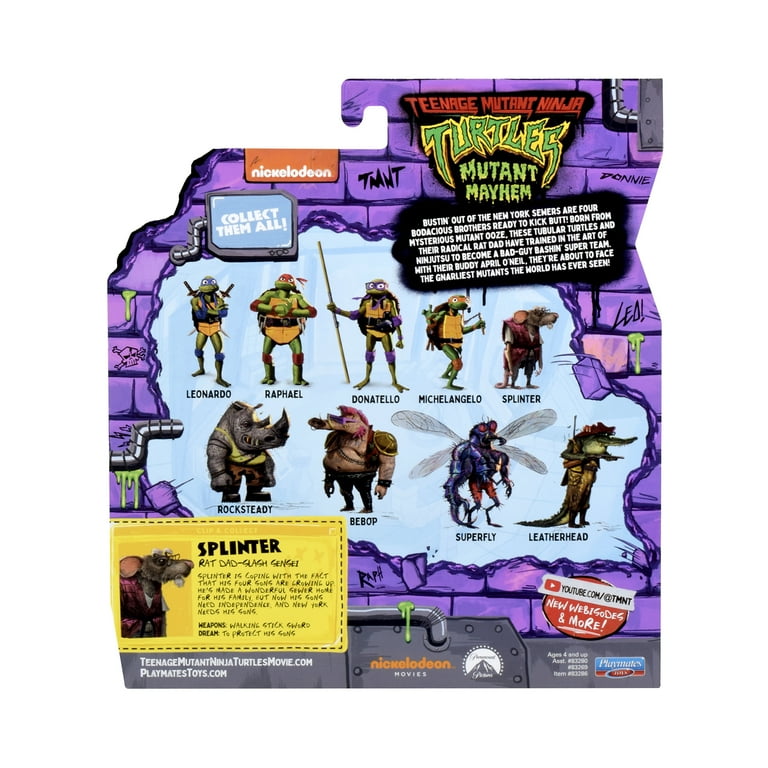 Master splinter sale action figure walmart