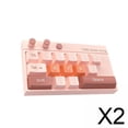 thumbnail image 1 of 2xCar Señal De Número De Estacionamiento Teclado Placa De Número De Teléfono Giratoria Decoración Automática Color D, 1 of 8