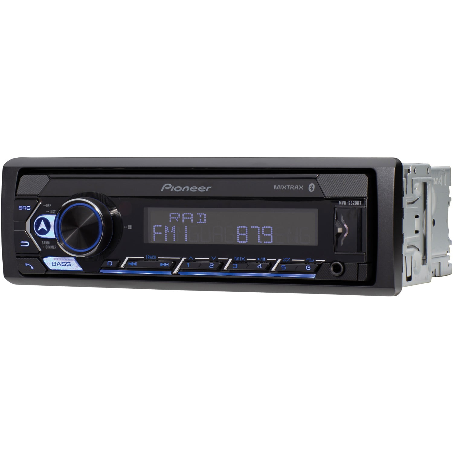 Pioneer MVH-S320BT Single-DIN In-Dash Digital Media Receiver with Bluetooth  