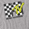 thumbnail image 3 of MTV  Adult Checkerboard Logo T-Shirt, 3 of 4