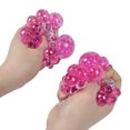 thumbnail image 5 of Star Vent Ball Stress Relief Toy, Sequin Sensory Fidget Grape Ball, Portable Squeeze Anxiety Relief, Durable Pinch Music Sensory Toy for Kids Adults, Party Favor Classroom Decompression, 5 of 7