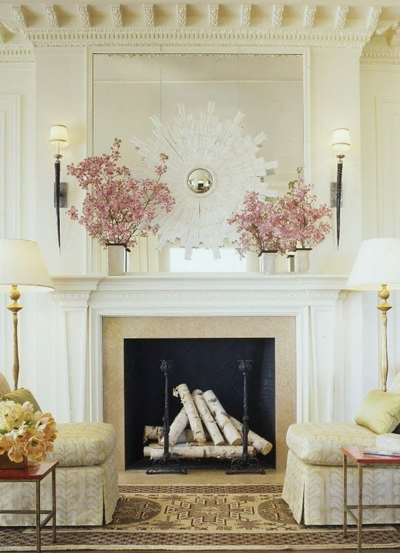 White Birch Log Set for Fireplace - Walmart.com