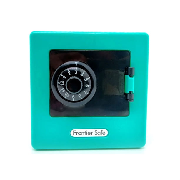 Moneda Banco Juguete con contraseña Pequeño Dinero en efectivo Máquina Ahorro Máquina Girls Girls Fiesta Nursery Toys Andddlers Aprender Coleccionables Verde Scienceny FN001637-01B