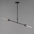 thumbnail image 3 of 12W 2 Led Linear Pendant-7.75 Inches Tall And 42 Inches Wide-Black Finish Maxim Lighting 26372Clbk, 3 of 5