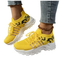 Walking Running Tennis Shoes for Women 2025 Spring Fashion Breathable Mesh Lace up Gym Workout Sport Sneakers