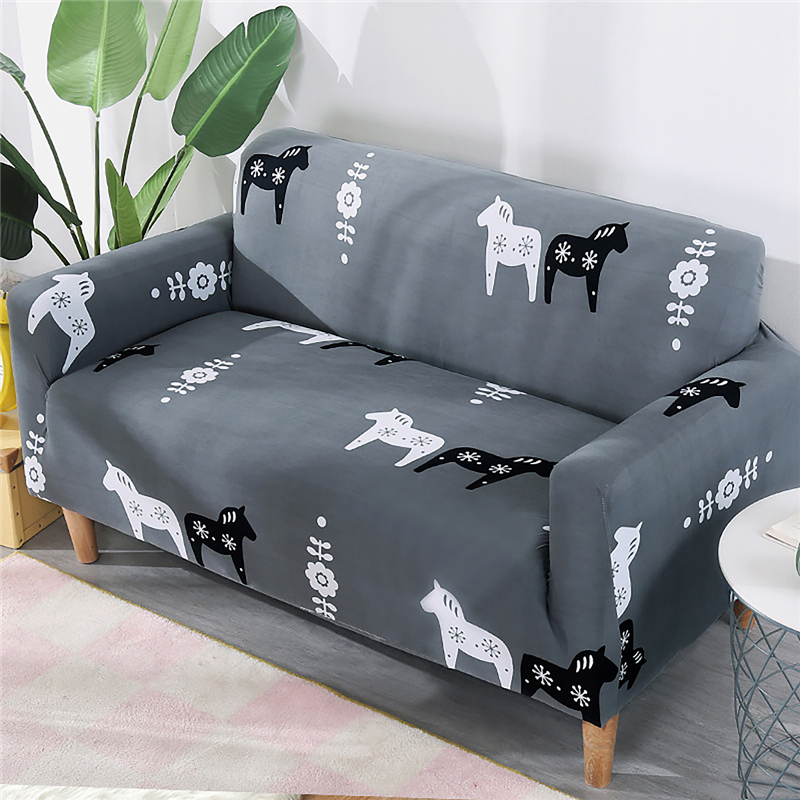 Details about  / 1//2//3//4 Seater Elastic Elk Sofa Covers Slipcover Settee Stretch Couch Protector