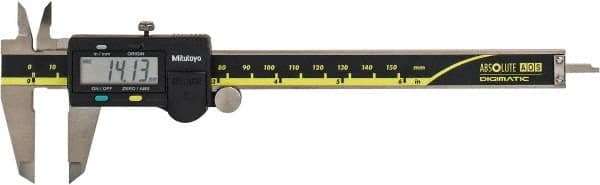 Mitutoyo 500-196-30 Absolute Digimatic Caliper, 0" To 6" (0 To 150mm ...