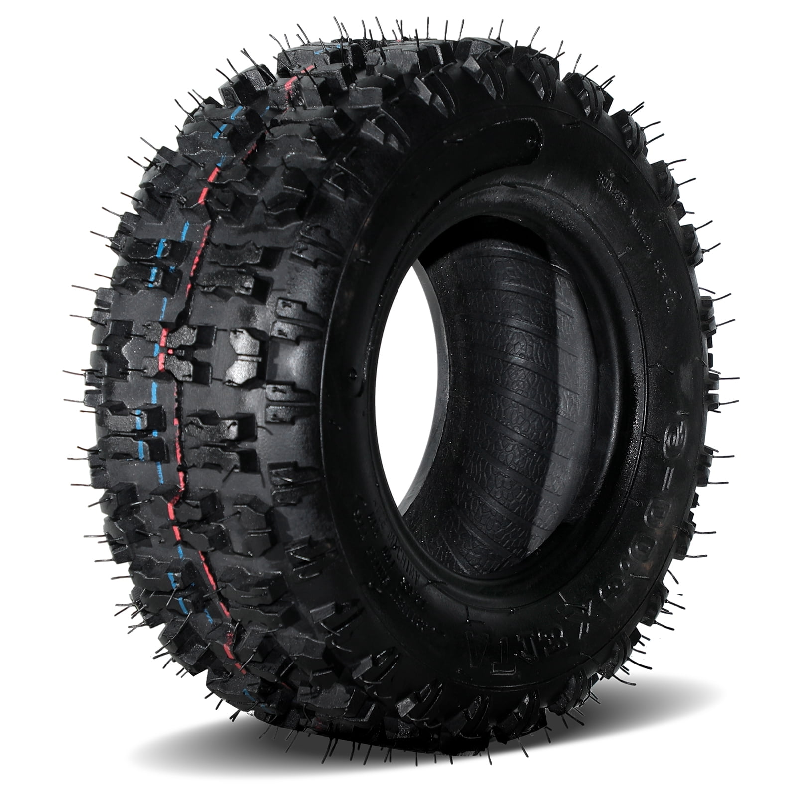 Ktaxon 13x5.00-6 Go Kart & ATV Tires Set of 2, Tubeless All-Terrain Tires for Quad and Small ATV