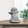 thumbnail image 4 of Figura de vela de té con estatua, adornos adecuados para amigos, recuerdo de Artemisa, madre, mago, estatua, caja de música de recuerdo, ser querido para hija de gallina Escribiendo pensando, 4 of 9