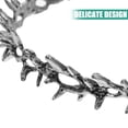 thumbnail image 3 of GAXIRE Corona de boda, corona de novia, diadema de novia, corona de metal para desfile, cumpleaños, graduación, 3 of 5