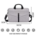 thumbnail image 2 of Bolso para computadora portátil - Bolso de hombro para computadora portátil - Bolso interior para computadora portátil de 13,3 "con correa para el hombro, 2 of 5