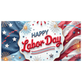 thumbnail image 2 of Decorative Design Happy Labor Day Banner Festive Theme Colorful Display Patriotic Elements for Holiday Celebration Indoor Outdoor Display, 2 of 7