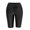 Black, variant on Dyfzdhu Swim Shorts Women Casual High Waisted Tummy Control Atheltic Swimsuit Drawstring Knee Length Swim Bottoms Black
