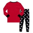 thumbnail image 3 of BOOMNY Child Boys Pajamas Sets 2 Peice Dinosaur Graphic Long Sleeve Sleepwear Tops Pants Pjs Set for Kids Cozy Loungewear Homewear, 3 of 3