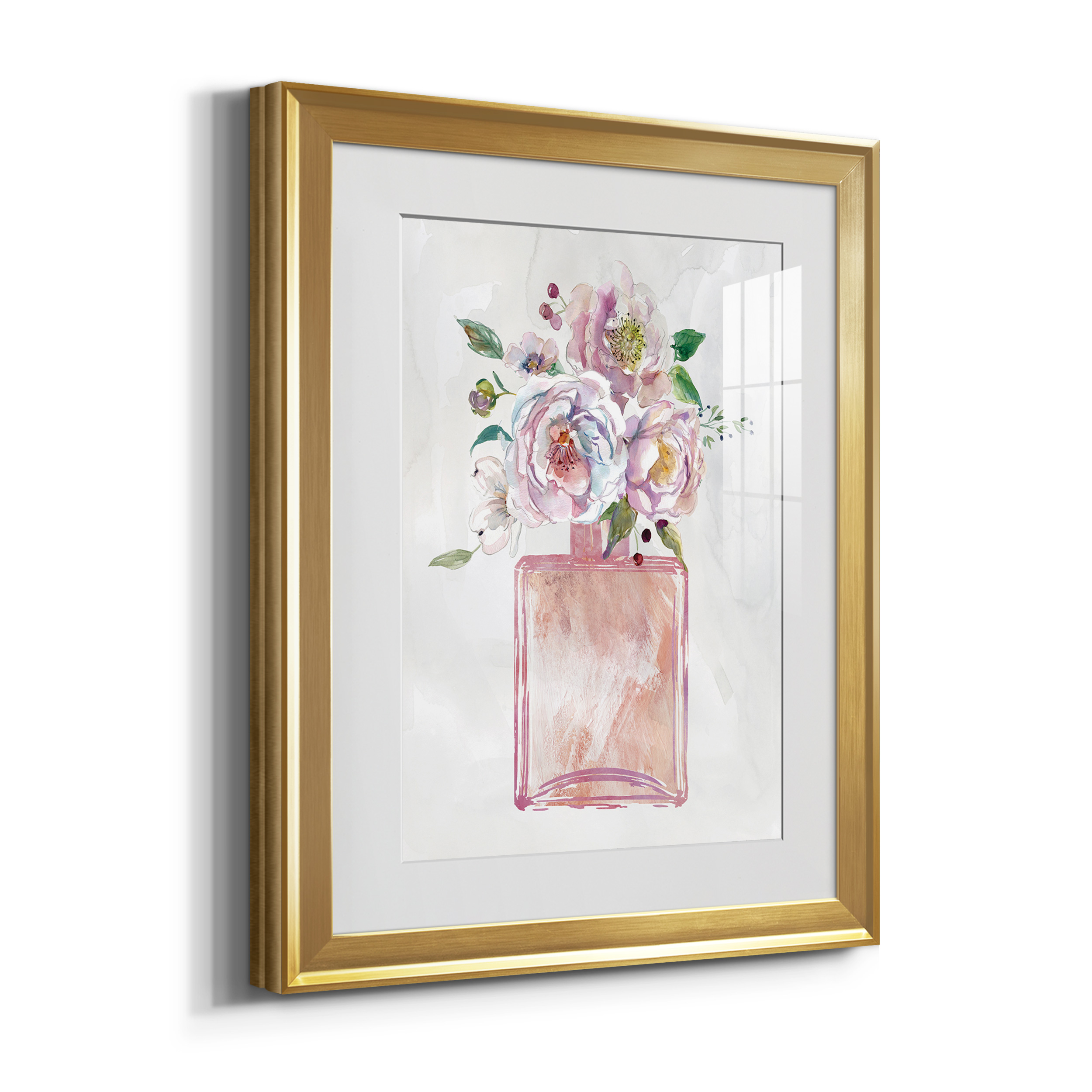 Fragrance of Summer I Premium Framed Prints Set of 3 - Ready to Hang - 22 x 30 Each - Gold Frame
