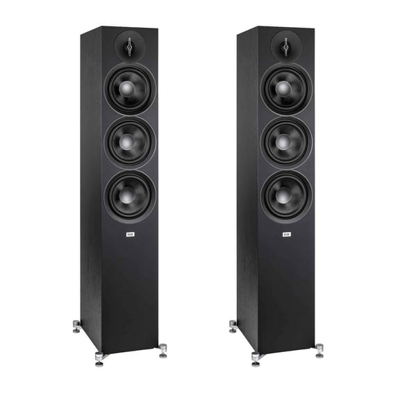 Elac - Two DF63-BK - Debut 3.0 6.5" Floor Speaker - Black