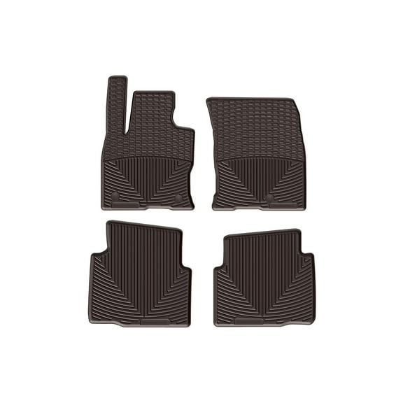 WeatherTech All-Weather Floor Mats compatible with 2020-2026 Ford Escape - 1st & 2nd Row, Cocoa