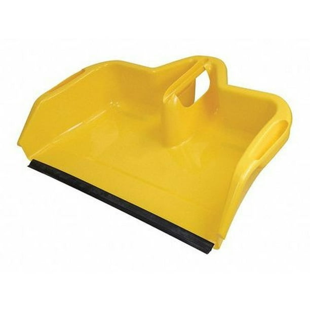 QUICKIE 497RM Dust Pan,Plastic,Yellow,1655/64" L